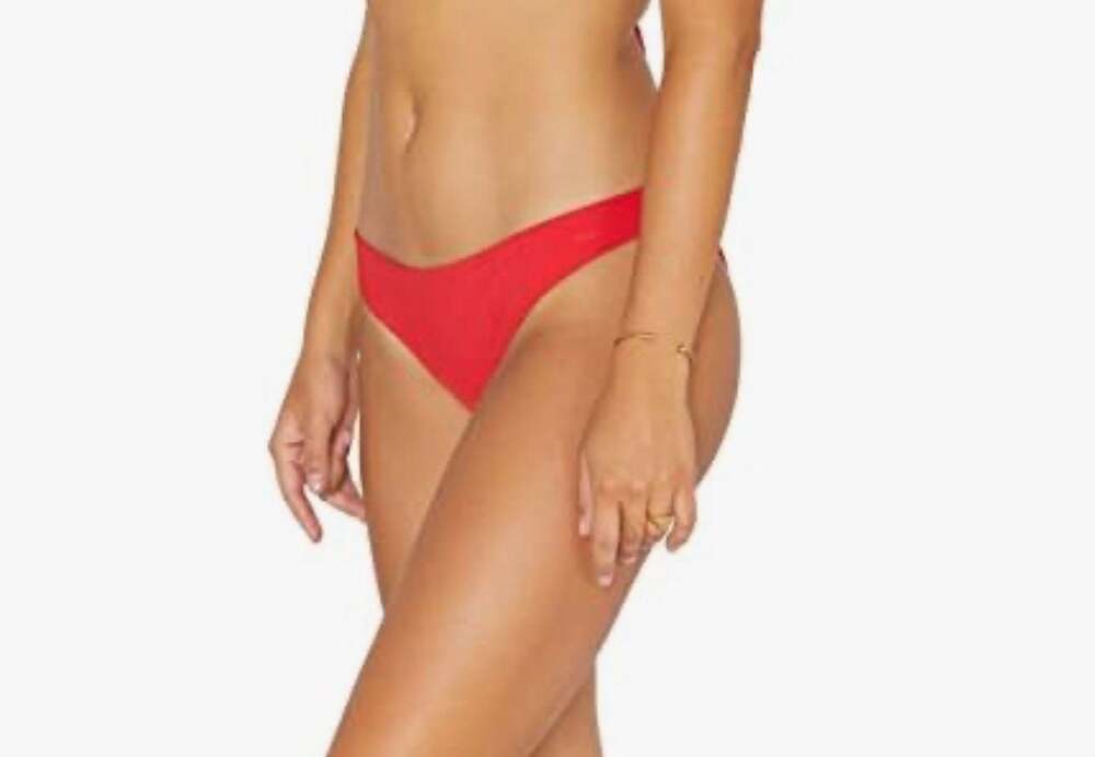 Hurley Large Bikini Bottoms Women  Red pepper